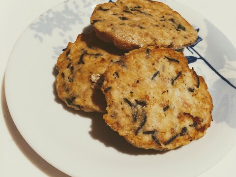 鶏挽肉で☆ハンバーグ